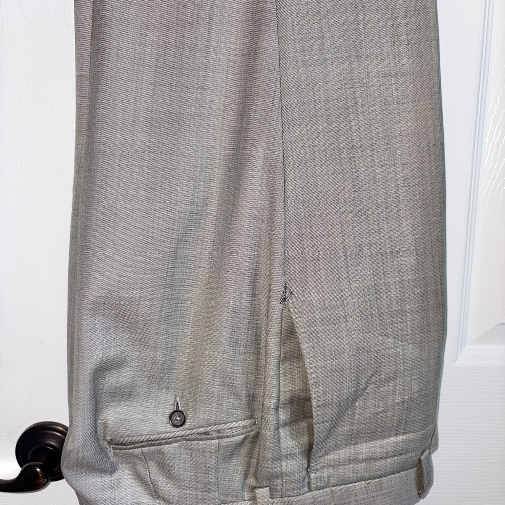 Gray Tailored Pants